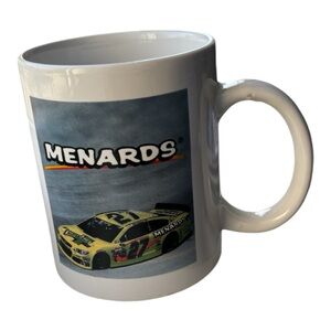 Menards vintage NASCAR #27 race car design coffee mug | 11oz